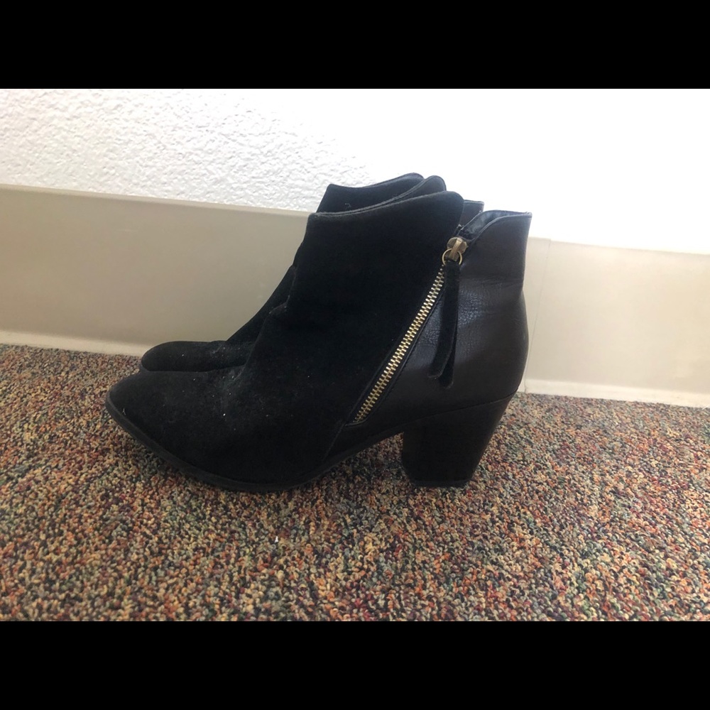 Black booties